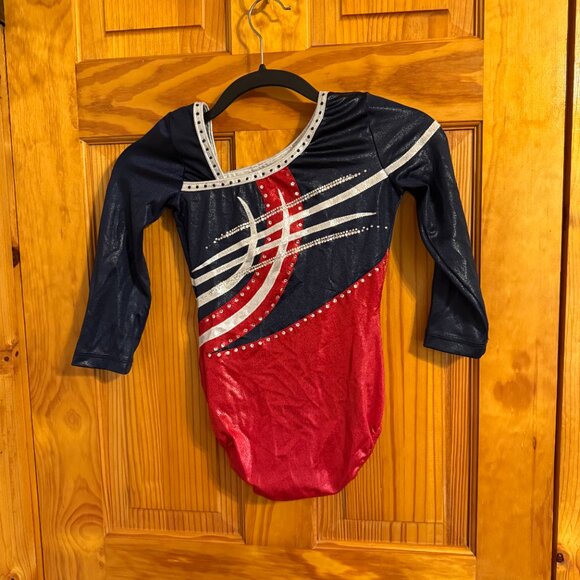 Gk Long Sleeve Gymnastics Leotard - Picture 6 of 10